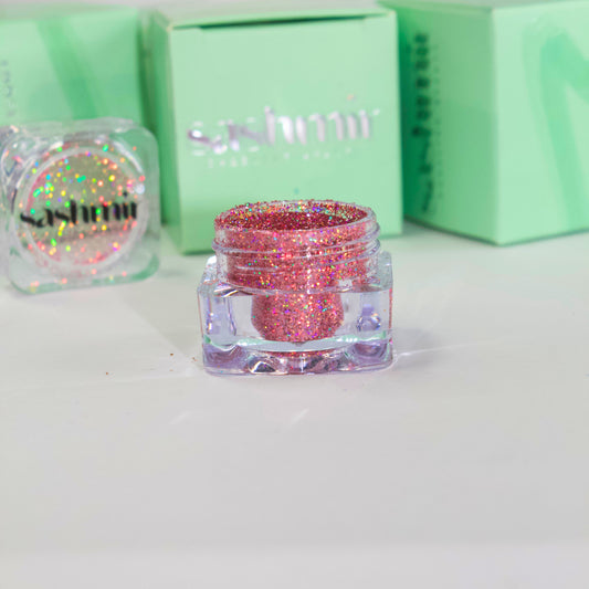 LOOSE GLITTER - HOLOGRAPHIC PINK